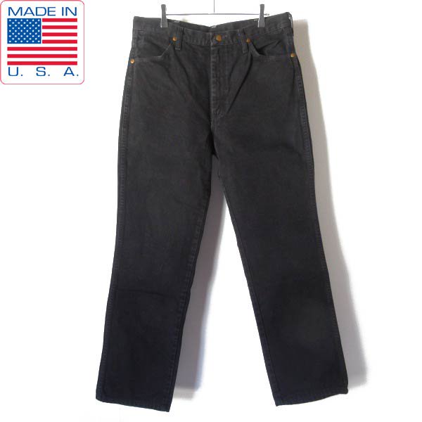 USA  USA Wrangler 936WBK  ֥å  W34 L31 󥰥顼 ꥫ ѥ ӥơ D150