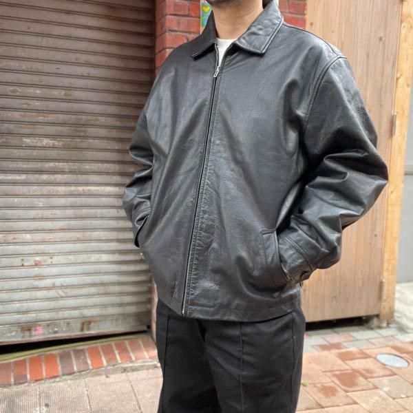 希少　リーバイス　本革　レザージャケット　L ビンテージ　革ジャン　短丈　古着 希少 リーバイス 本革 レザージャケット L ビンテージ 革ジャン