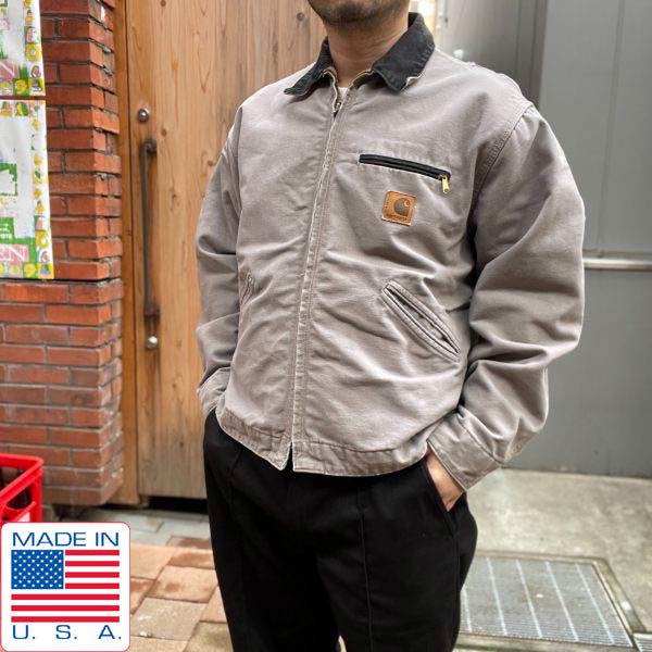 90s USA carhartt J96 CMT ǥȥ 㥱å L-R 졼  ϡ ꥫ ӥơ D150