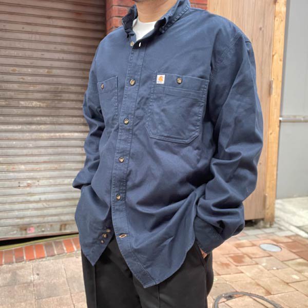 carhartt ϡ RELAXED FIT BD   XL ͥӡ ܥ D150