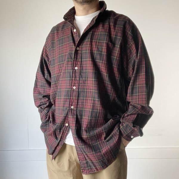 90s ե BLAKE ܥ å Ĺµ L åȥ 롼 Polo ֥쥤 ӥơ D150