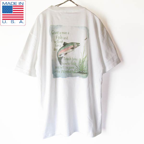  90s USA   ξ̥ץ Ⱦµ T  XL եå 륢 ꥫ ǥåɥȥå D150