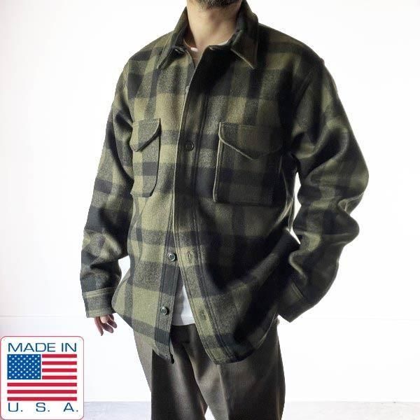 新品 USA製FILSON マッキノーウールジャックシャツ ジャケット