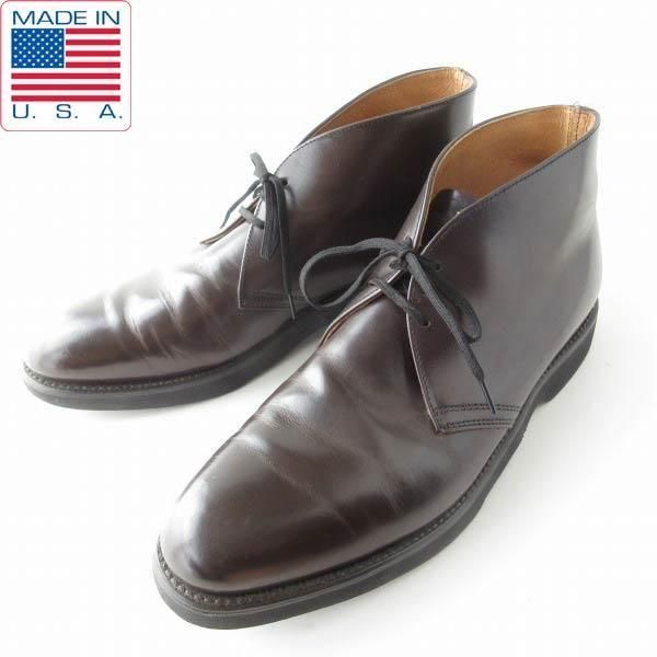 90s USA WORK AMERICA å֡ 28.5cm ֥饦 쥶 ֡ ݥȥޥ ꥫ ӥơ D151