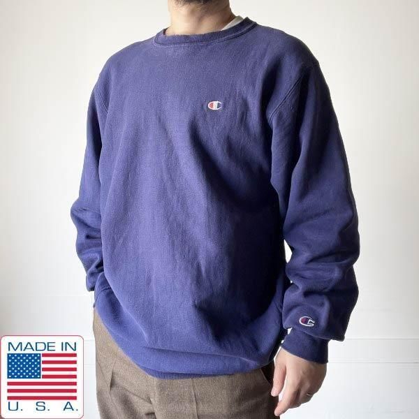 チャンピオン 90s usa製 リバースウィーブ パープル XXL 90s CHAMPION リバースウィーブ紫XXL 無地USA製