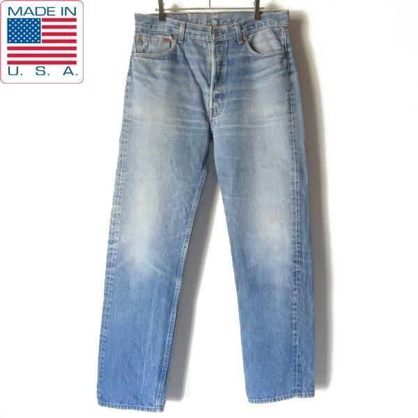古着 90s USA製 デニムキャスケット old ビンテージ パンチング 楽天市場】80's Levi's 505 USA製 デニムパンツ フラッシャー