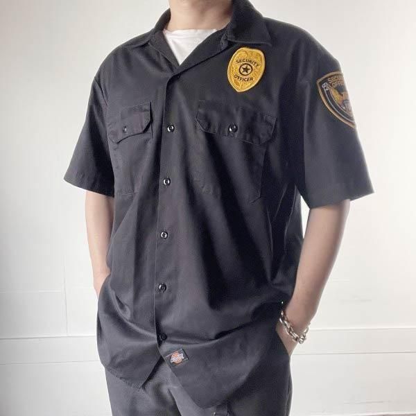 Dickies ǥå SECURITY OFFICER åڥդ Ⱦµ    L ֥å D151