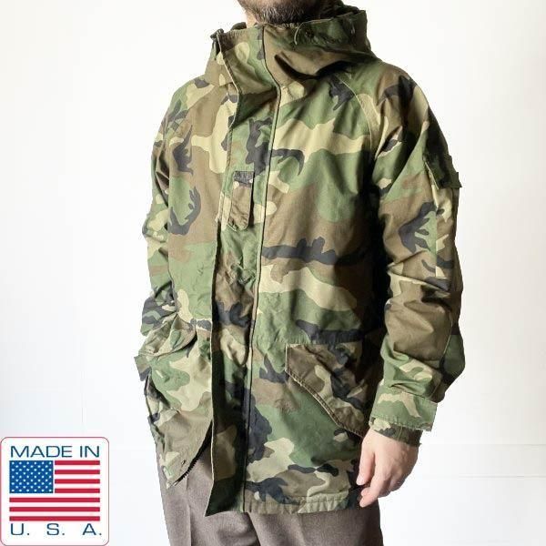 90s ʪ Ʒ ECWCS GEN1 ƥå ѡ åɥɥ M-R º ALPHA ե ߥ꥿꡼ 㥱å USA D151