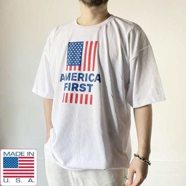  USA AMERICA FIRST ȥΥ Ⱦµ T  XL BAY SIDE ꥫ ̤ D152
