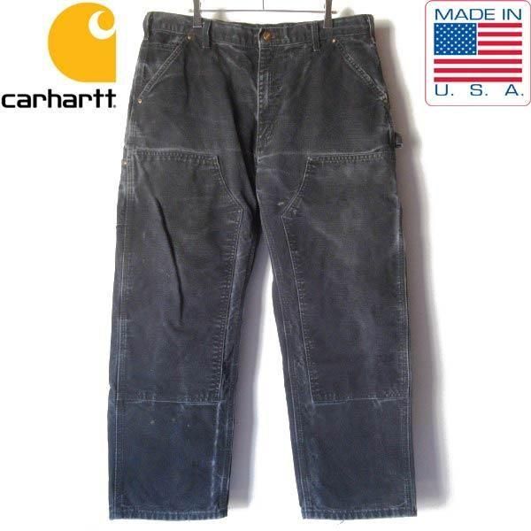 2007ǯ USA carhartt å ֥ˡ ڥ󥿡ѥ ե ֥å W36 L28 ϡ  ӥơ D152