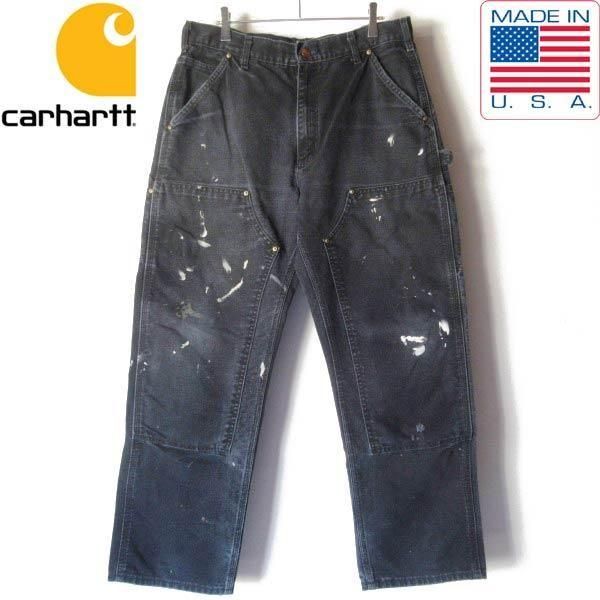 2018ǯ USA carhartt å ֥ˡ ڥ ڥ󥿡ѥ ե ֥å W33 L28 ϡ  D152