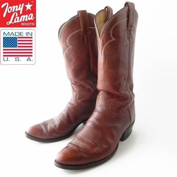 USA Tony Lama ȥˡ ֡ 9.5D 27.5cm ϥޡ֥ ܡ֡ ꥫ D152
