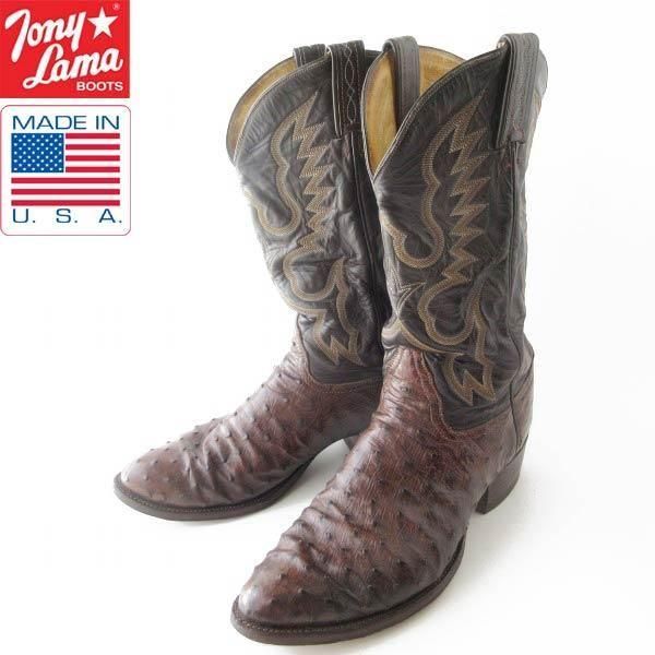  USA Tony Lama ȥˡ El Rey ȥå ֡ 29cm ϡߥ֥饦 ꥫ D152