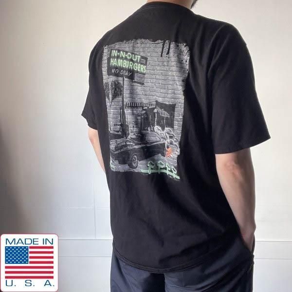  USA IN-N-OUT BURGER ȾµT  XL ֥å 󥢥ɥȥС ϥС  ꥫ D152