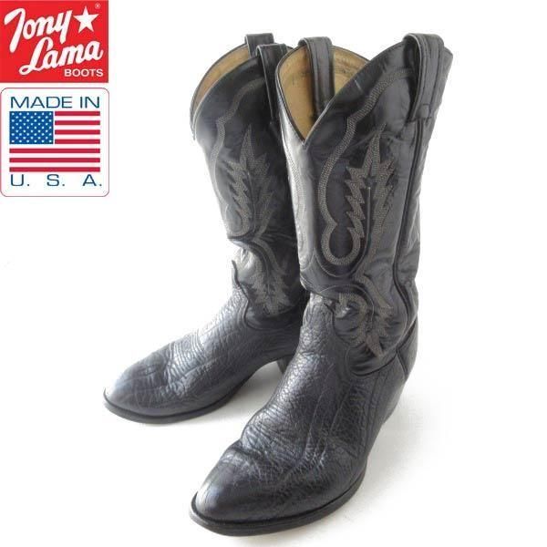 USA Tony Lama ȥˡ ֡  26cm ֥å ܡ֡ ꥫ D152
