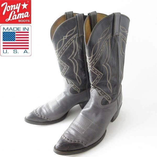 USA Tony Lama ȥˡ ֡ 졼ϡ߹ 12D 30cm ġȥ  ꥫ ܡ֡ D152