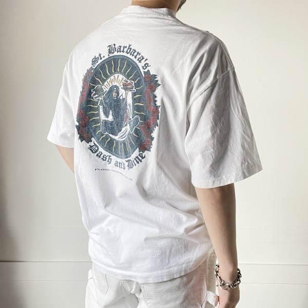 90s 00s 2001ǯ ꥫ  ٥ Ⱦµ T XL  µ󥰥륹ƥå åȥ ӥơ D152