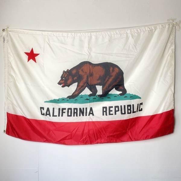 カリフォルニア州旗　ビンテージ カリフォルニア州旗 | ビンテージフラッグ - 札幌 ビンテージ 古着屋