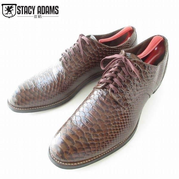 STACY ADAMS ƥॹ ѥ󷿲  12D 30cm ץ졼ȥ 塼 礭 D152