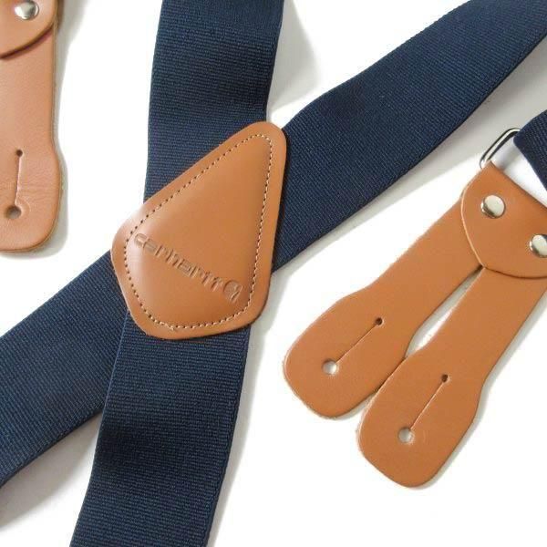 carhartt サスペンダー | ネイビー X型 - 札幌 ビンテージ 古着屋