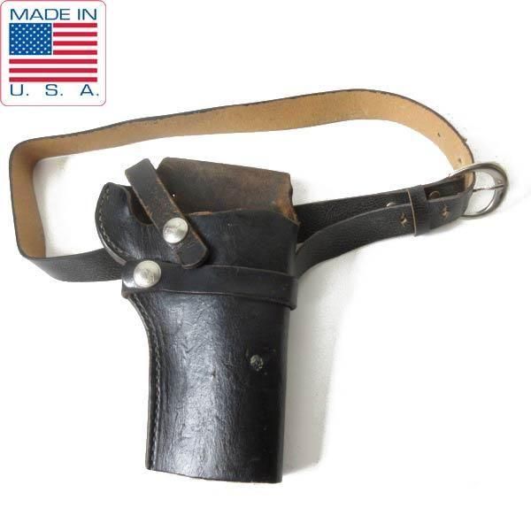 拳銃　ホルスター ビンテージ HUNTER ホルスター | レザー黒 - 札幌 ビンテージ 古着屋