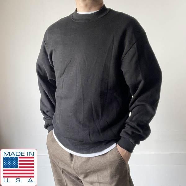 90s USA製 JERZEES スウェット|無地 ブラック M - 札幌 ビンテージ