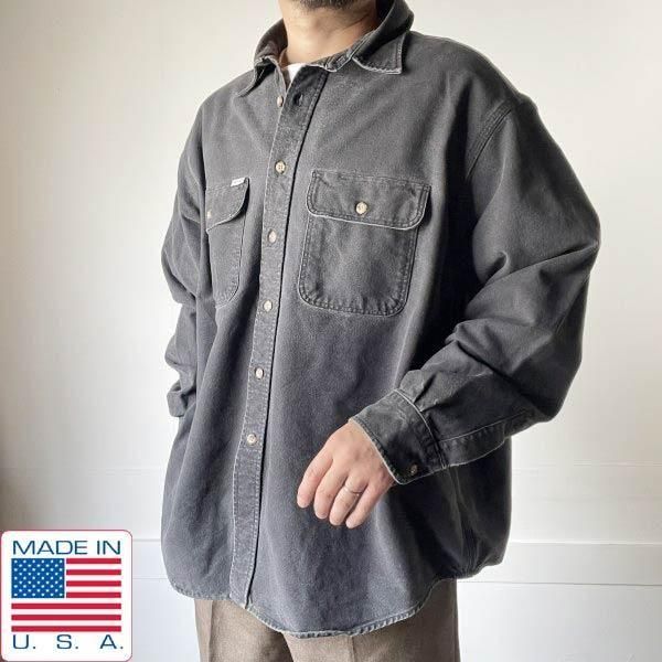 80s USA carhartt ϡ åȥ  ե ֥å L-XL ȴ ꥫ ӥơ D152