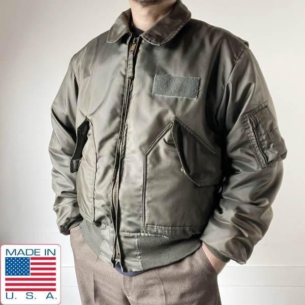  1976ǯ ʪ Ʒ CWU-45/P ե饤ȥ㥱å L ץ꡼ ߥ ȥåץ ޡå 70s USA ӥơ D152