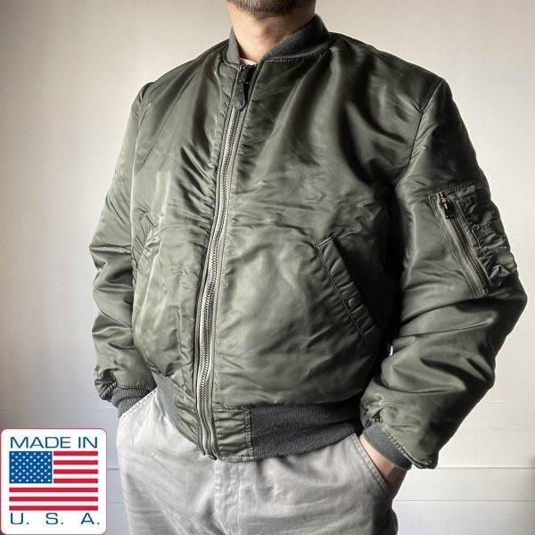 1962年製 実物 米軍 USAF MA-1 Mサイズ 8279C フライト ジャケット 初期オレンジ 60s USA製 オリジナル品 ビンテージ D152