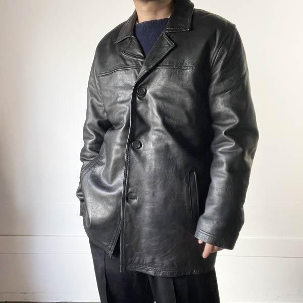 00s WILSONS LEATHER  쥶 㥱å  L  ֥å ֥륾 ӥơ D152