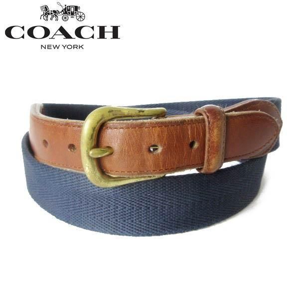 90s COACH   Хߥ쥶 ܥ٥  ɽ36/90cm 3437 ӥơ D95