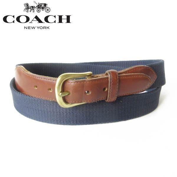 90s COACH   Хߥ쥶 ܥ٥  ɽ 42/105cm W4042 ӥơ D100