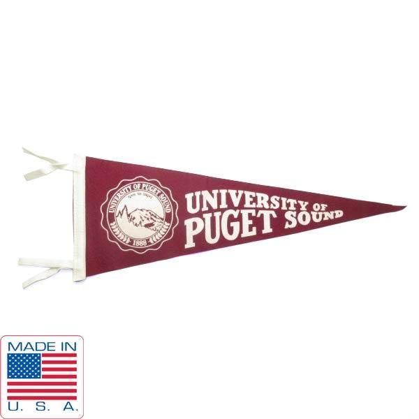 70s-80s USA U of PUGET SOUND ԥ塼åȥ ե ڥʥ å ꥫ ӥơ D128