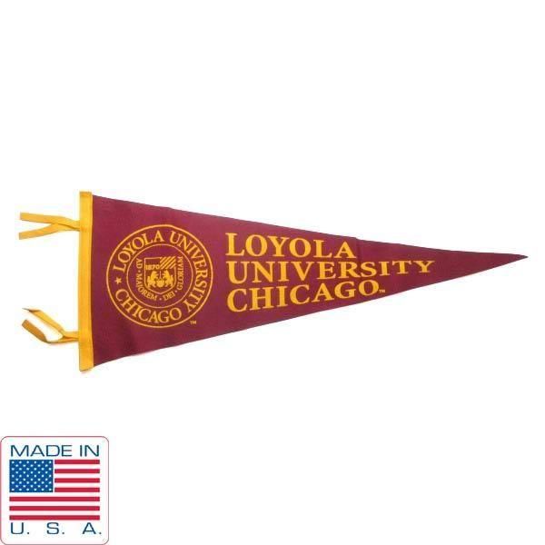 70s-80s USA LOYOLA U CHICAGO إ ե ڥʥ å ǥץ쥤 ꥫ ӥơ D128