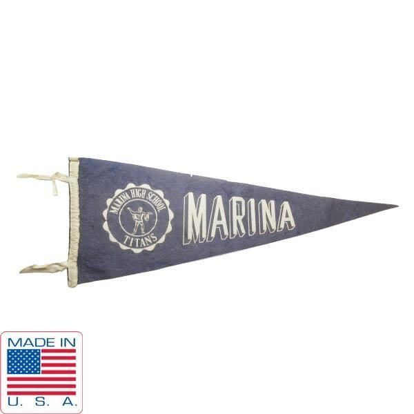 50s-60s USA MARINA H.S.TITANS ե ڥʥ ǥץ쥤 ϥ ƥꥢ ꥫ ӥơ D128