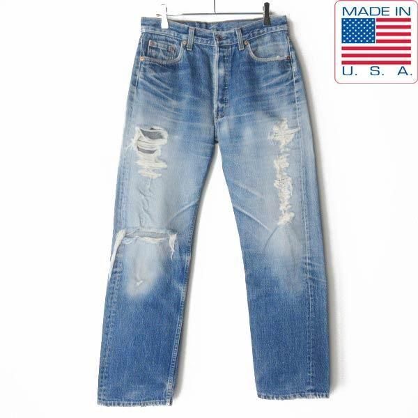 80s�����90s��� USA�� �꡼�Х��� 501 �ҥ� ����å��� ������ ����W30 L29 ���᡼�� �ӥ�ơ��� ����ꥫ�� PV