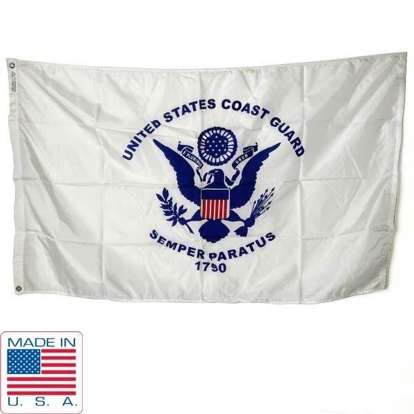 USA�� USCG ����ꥫ��߷����� ���� COAST GUARD 93cm��150cm �ʥ����� ����ꥫ�� ANNIN&CO. �ǥ����ץ쥤 Ź�޽��� D124