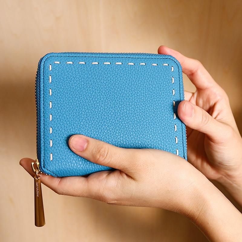 NAGATANI BONNY（ネイビー）レザーウォレット BONNY [NAVY] ｜日本製の本革バッグ・財布｜NAGATANI（ナガタニ