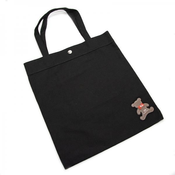 Tote 04 Black Eco 04k キャンバス地 帆布トートバッグ エコバッグ 日本製の本革バッグ Nagatani 公式オンラインショップ