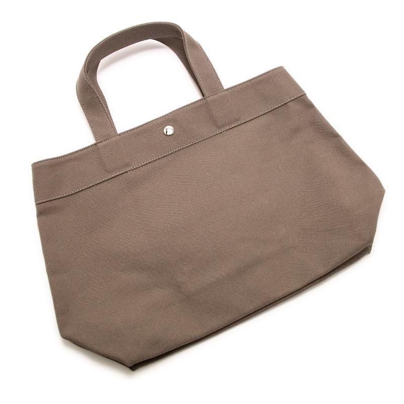 Tote 02 Charcoal Eco 02k キャンバス地 帆布トートバッグ エコバッグ 日本製の本革バッグ Nagatani 公式オンラインショップ