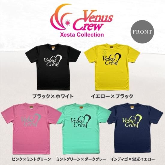 Venus Crew ドライメッシュ Tシャツ ハートロゴ - XESTA ONLINE SHOP Venus Crew ドライメッシュ Tシャツ ハートロゴ - XESTA ONLINE SHOP