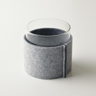 felt sleeve 83 Light Gray & Gray (DOF/JUG) - VISION GLASS JP SHOP