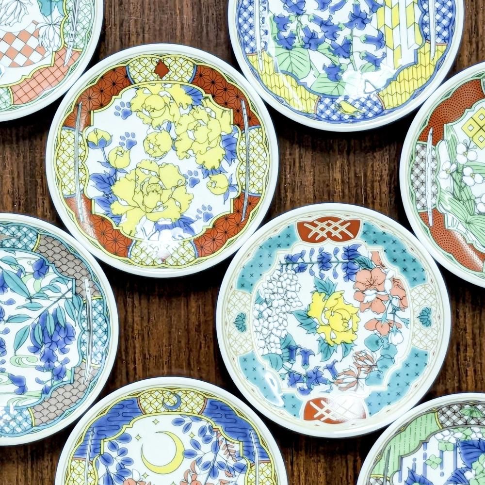 美術やきもの とくびぐみ2025 九谷焼豆皿 - 徳川美術館オンラインショップ