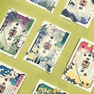 徳川美術館　クリアカード　7種類 し*迎様 刀剣乱舞 徳川美術館 とくびぐみ クリアカード