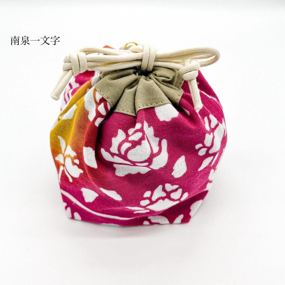 とくびぐみ2025 かまわぬ×時をかける名刀 手のり巾着 - 徳川美術館