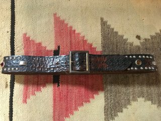 30's Style Vintage Studded Belt#5