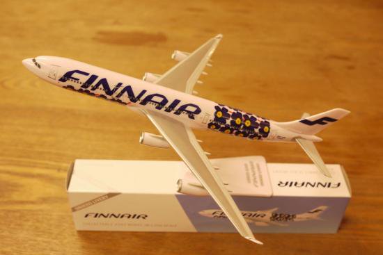 marimekko for Finnair A340 unikko 模型 ウニッコ マリメッコ - bearhoff