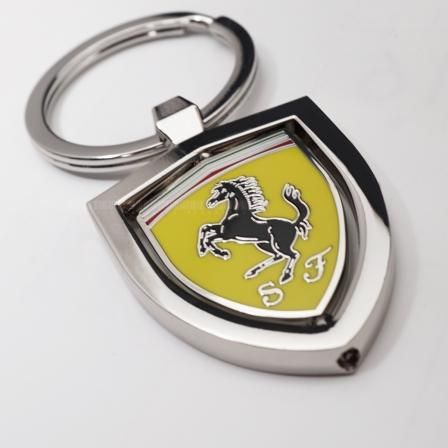 Ferrari キーホルダー 赤黄 2個セット フェラーリ イタリア自動車雑貨店 | イタリア車のパーツとグッズの公式