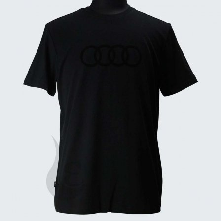 AUDI ǥRING T-shirt BLACKL