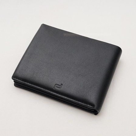 ポルシェデザイン PORSCHE DESIGN SENATOR MH8 BILLFOLD, ブラック 